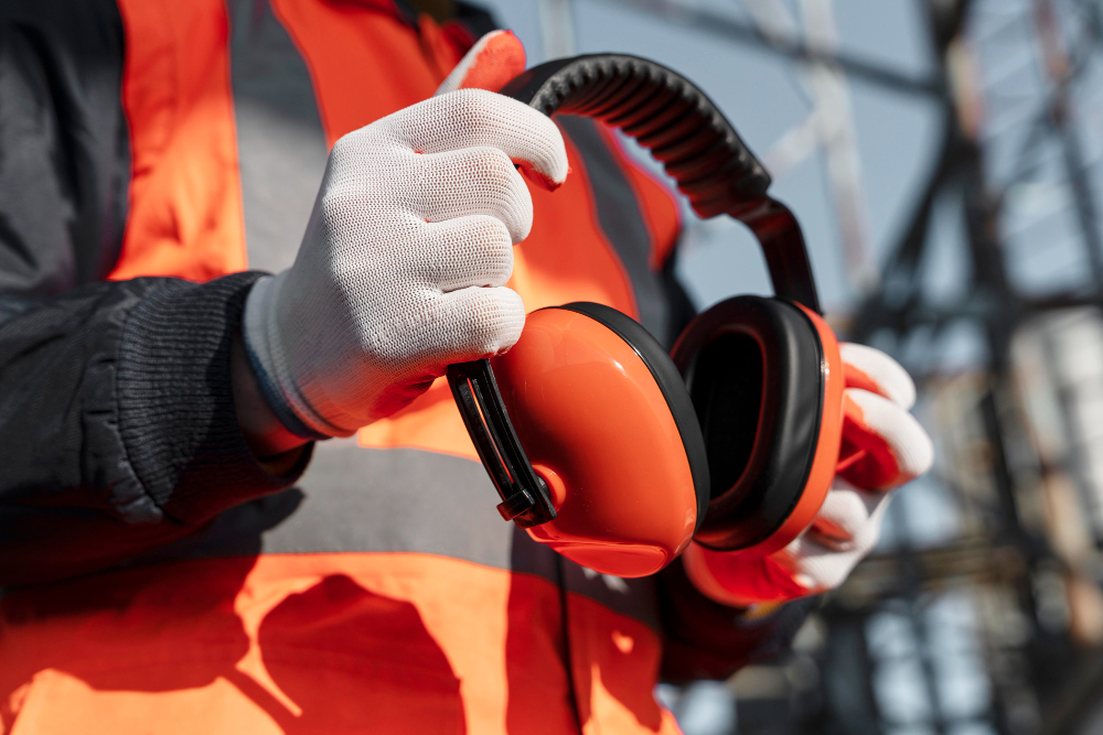 Como os fones de ouvido EX são usados no setor de mineração