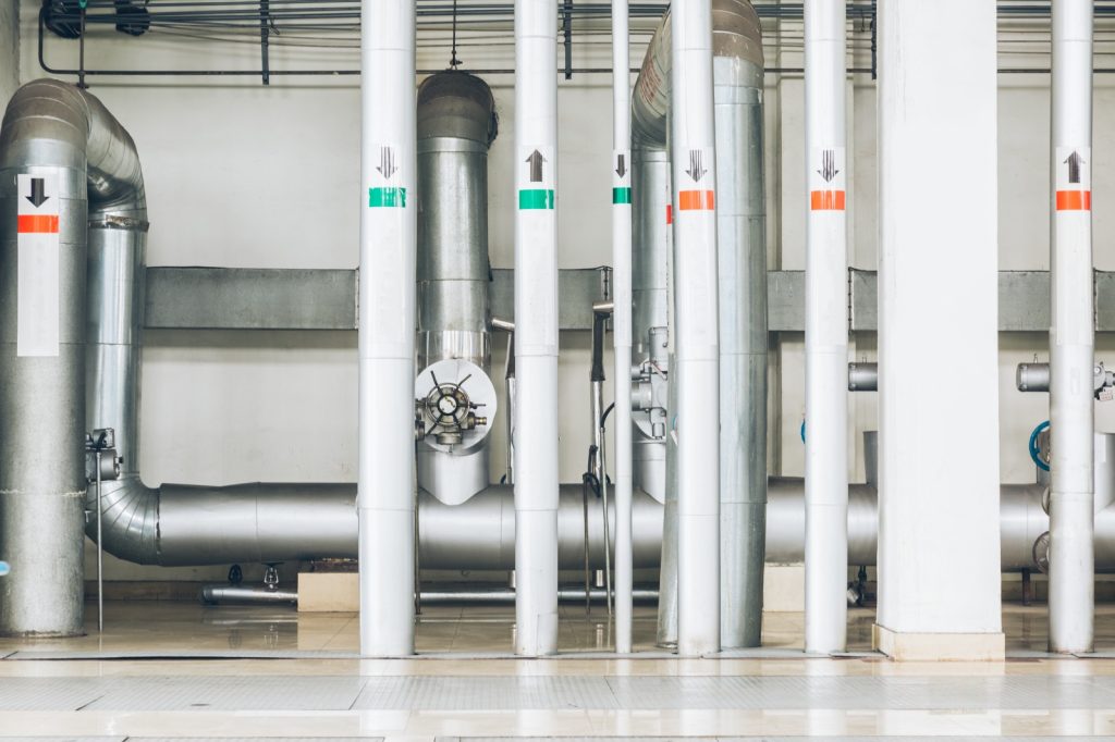 sistema de aquecimento industrial